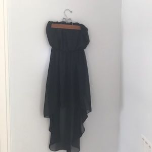 Black Hi-Lo Dress